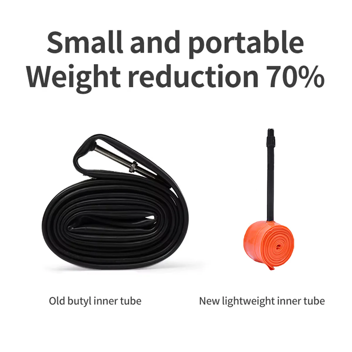 PINMOAP French Air Nozzle 28G Ultra Light Road Bicycle Inner Tube 700x18/23/25/28/30/32C Bicycle TPU Inner Tube 45/65/85mm - Image 2