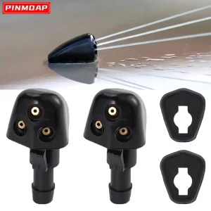 2PCS Car Windshield Spray Nozzle ABS High Quality Cleaning Nozzle Suitable For Suzuki Swift Alto SX4 Liana Car Parts 3834056K00