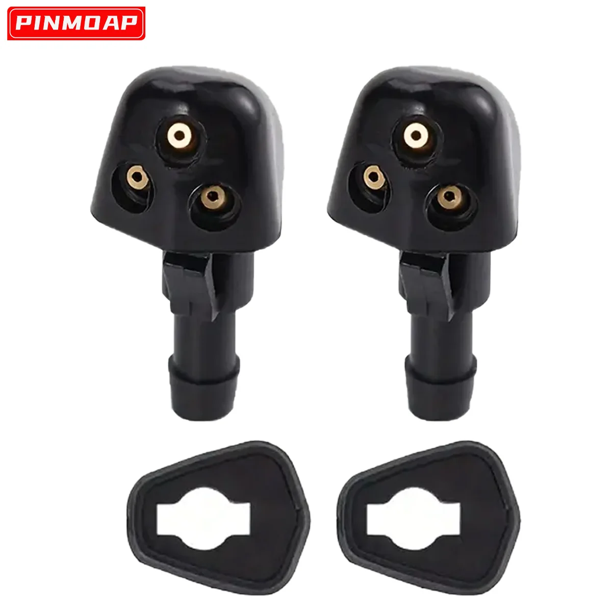 2PCS Car Cleaning Nozzle ABS Windshield Spray Nozzle 3834056K00 Suitable For Suzuki Swift Alto SX4 Liana Car Wiper Spray Nozzle