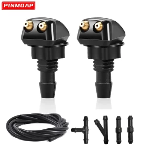The Dual Hole Windshield Washer Nozzle Is Applicable To Most Models With Dual Hole Windshield Washer Nozzle And Wiper Spray